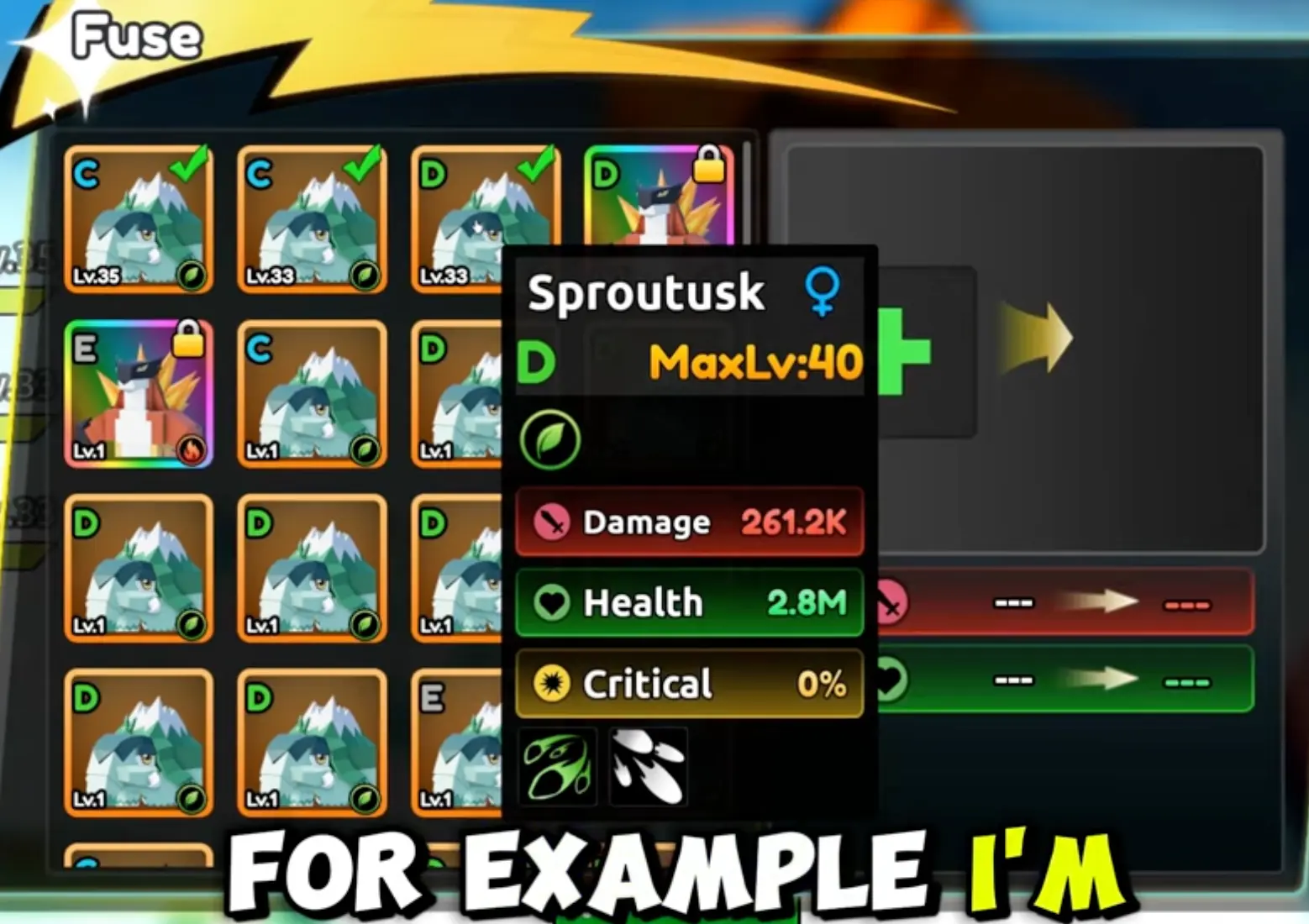 Catch a Monster Fusion Guide: How to Rank Up Monsters from E to A Tier